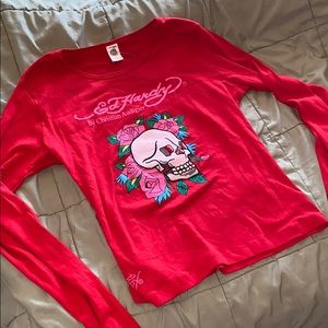 Y2K style Ed Hardy Longsleeve 💀